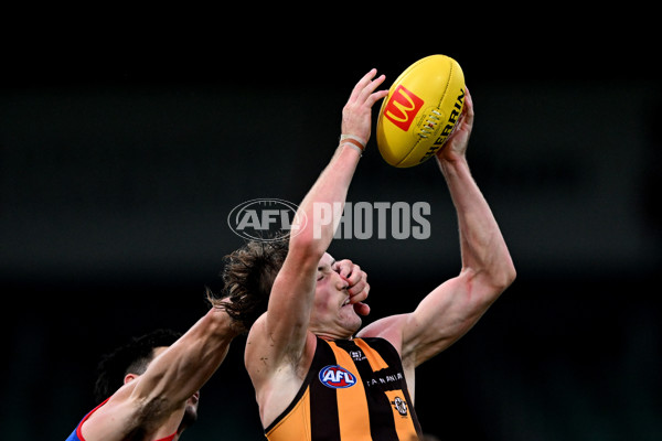 AFL 2025 AAMI Community Series - Hawthorn v Western Bulldogs - A-57607328