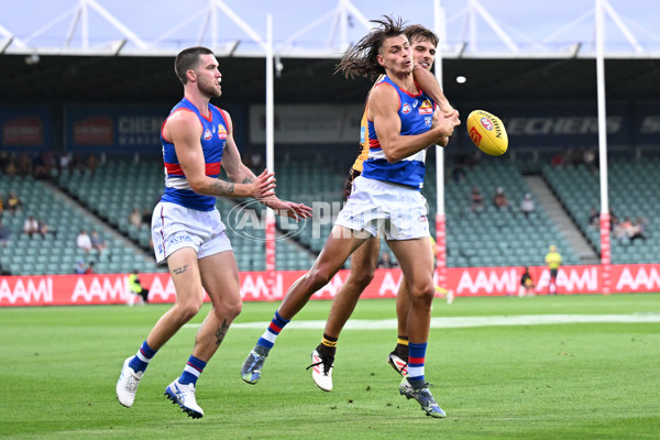 AFL 2025 AAMI Community Series - Hawthorn v Western Bulldogs - A-57607330