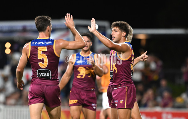 AFL 2025 AAMI Community Series - Brisbane v Adelaide - A-57607369