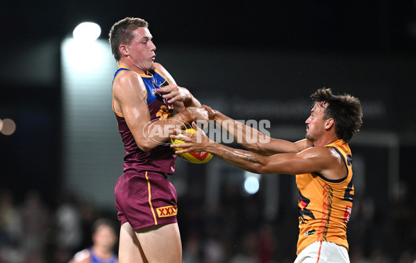 AFL 2025 AAMI Community Series - Brisbane v Adelaide - A-57609996