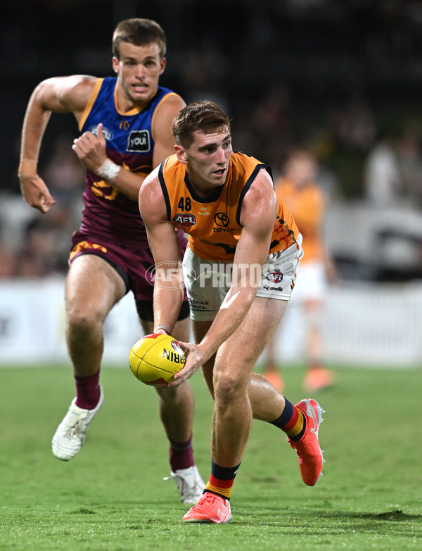 AFL 2025 AAMI Community Series - Brisbane v Adelaide - A-57610040