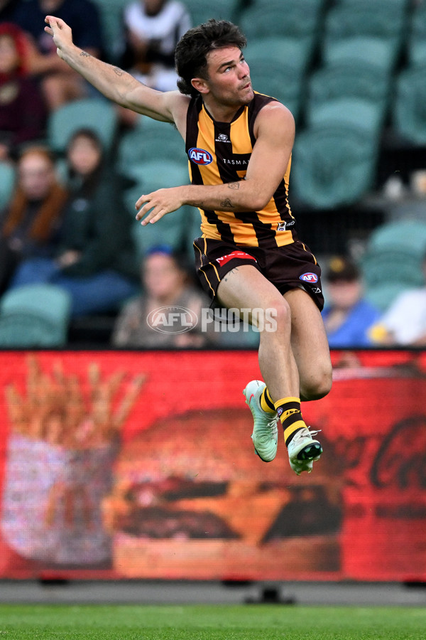 AFL 2025 AAMI Community Series - Hawthorn v Western Bulldogs - A-57610074
