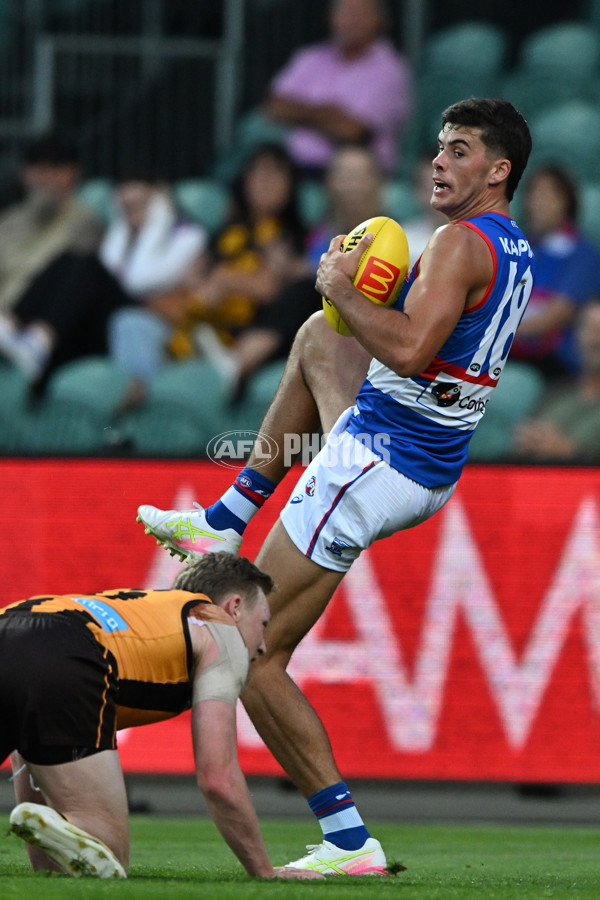 AFL 2025 AAMI Community Series - Hawthorn v Western Bulldogs - A-57610657