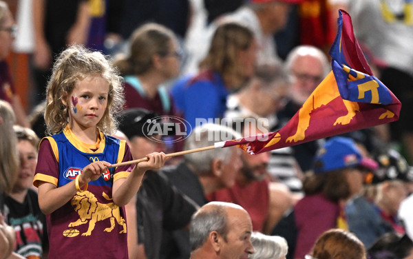 AFL 2025 AAMI Community Series - Brisbane v Adelaide - A-57610677