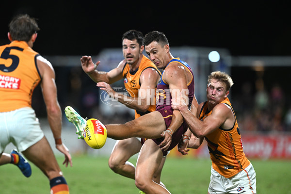 AFL 2025 AAMI Community Series - Brisbane v Adelaide - A-57610685