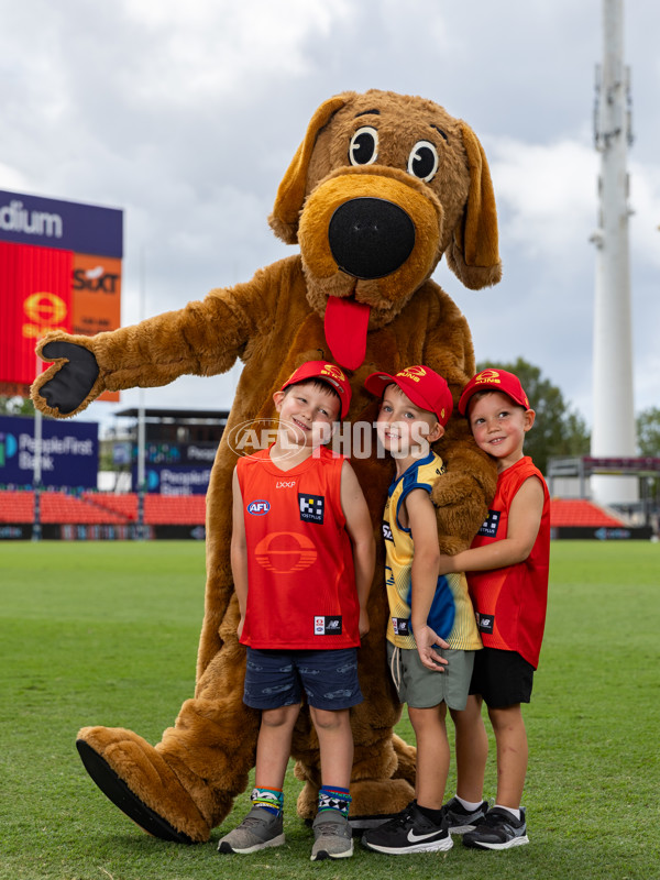 AFL 2025 Media - Gold Coast Suns Announce Opening Round Wiggles Performance - A-57612533