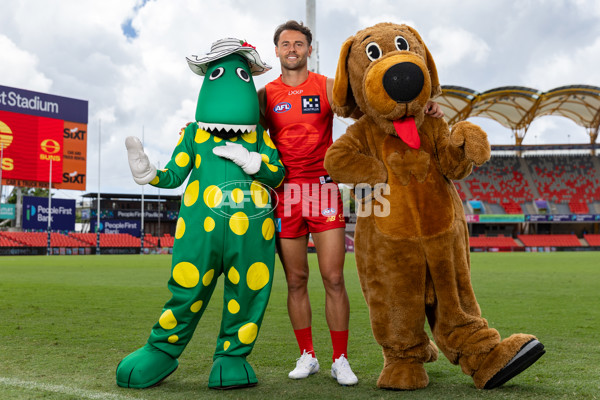 AFL 2025 Media - Gold Coast Suns Announce Opening Round Wiggles Performance - A-57612540