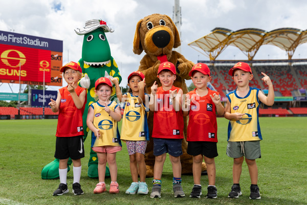 AFL 2025 Media - Gold Coast Suns Announce Opening Round Wiggles Performance - A-57612543