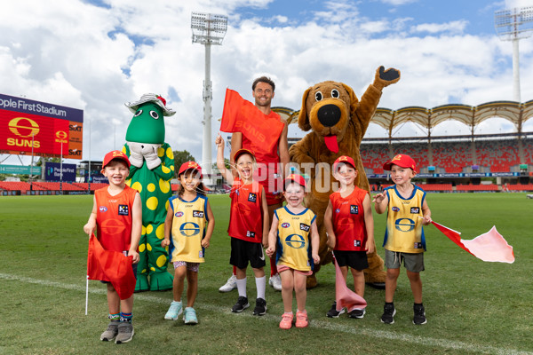 AFL 2025 Media - Gold Coast Suns Announce Opening Round Wiggles Performance - A-57612545