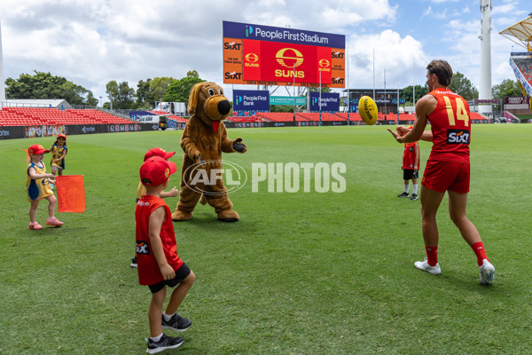 AFL 2025 Media - Gold Coast Suns Announce Opening Round Wiggles Performance - A-57612565