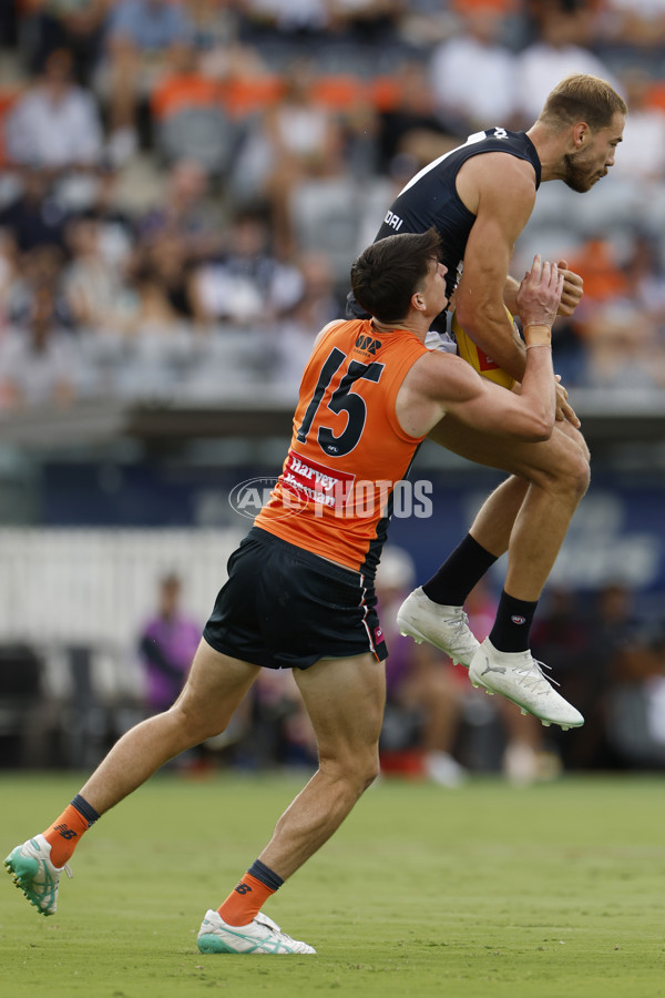 AFL 2025 AAMI Community Series - GWS v Carlton - A-57612591