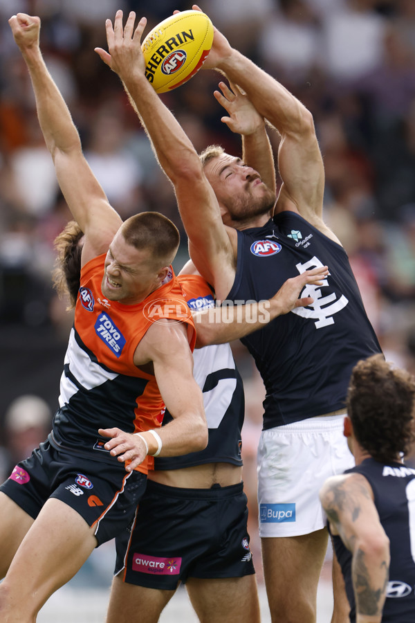 AFL 2025 AAMI Community Series - GWS v Carlton - A-57612608