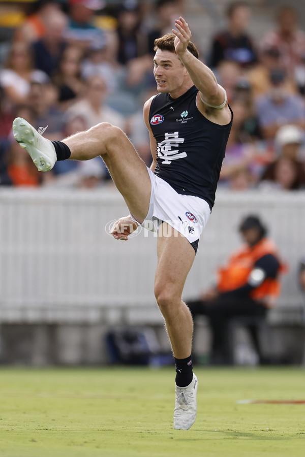AFL 2025 AAMI Community Series - GWS v Carlton - A-57612609
