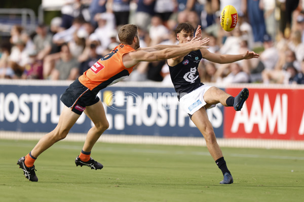 AFL 2025 AAMI Community Series - GWS v Carlton - A-57612612