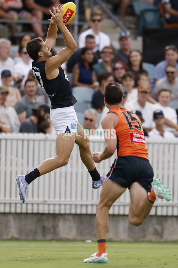 AFL 2025 AAMI Community Series - GWS v Carlton - A-57612613