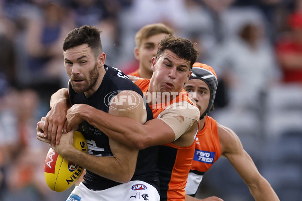 AFL 2025 AAMI Community Series - GWS v Carlton - A-57612620