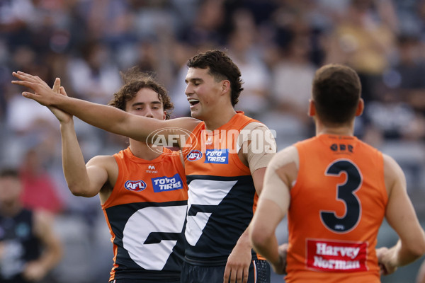 AFL 2025 AAMI Community Series - GWS v Carlton - A-57613595