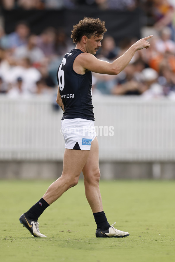 AFL 2025 AAMI Community Series - GWS v Carlton - A-57613597