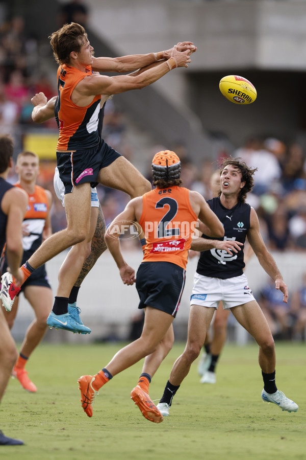 AFL 2025 AAMI Community Series - GWS v Carlton - A-57613609