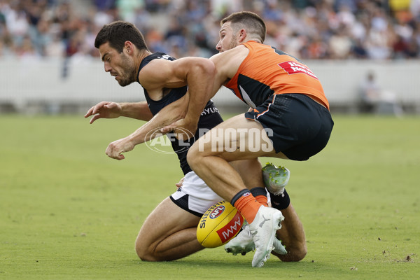 AFL 2025 AAMI Community Series - GWS v Carlton - A-57613629