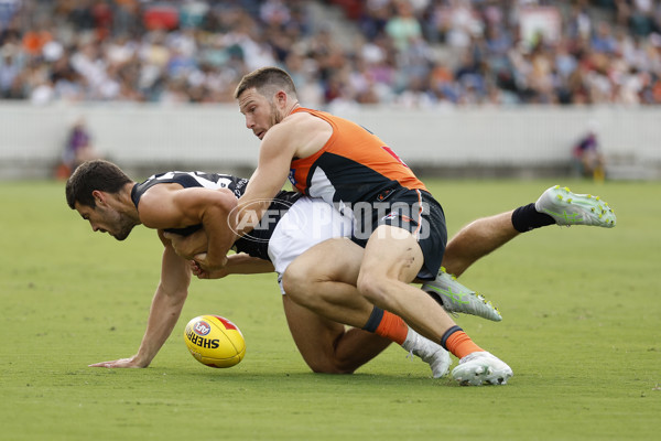 AFL 2025 AAMI Community Series - GWS v Carlton - A-57613630