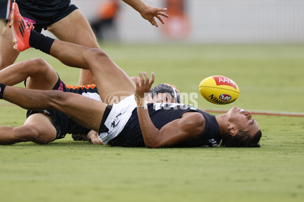 AFL 2025 AAMI Community Series - GWS v Carlton - A-57615261