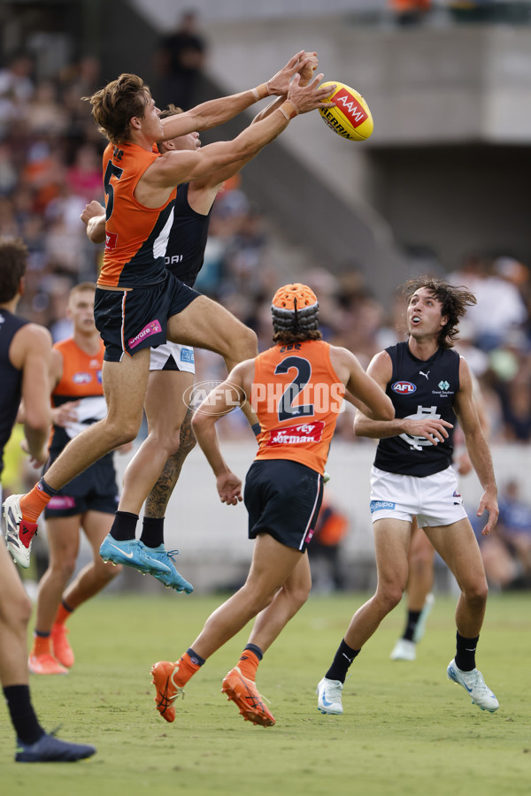 AFL 2025 AAMI Community Series - GWS v Carlton - A-57615262