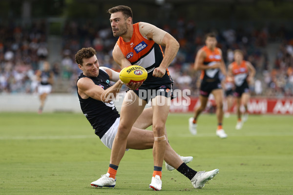 AFL 2025 AAMI Community Series - GWS v Carlton - A-57615278
