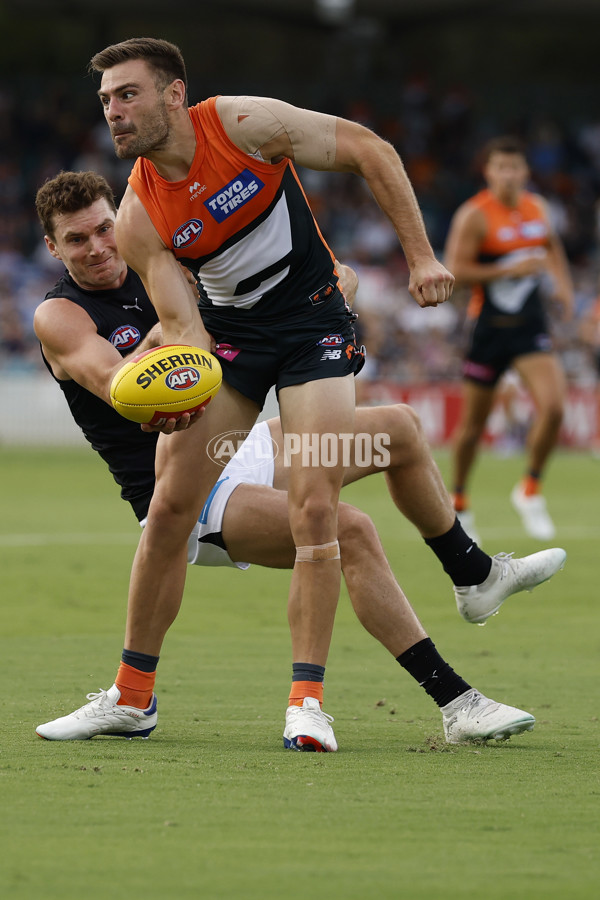 AFL 2025 AAMI Community Series - GWS v Carlton - A-57615280