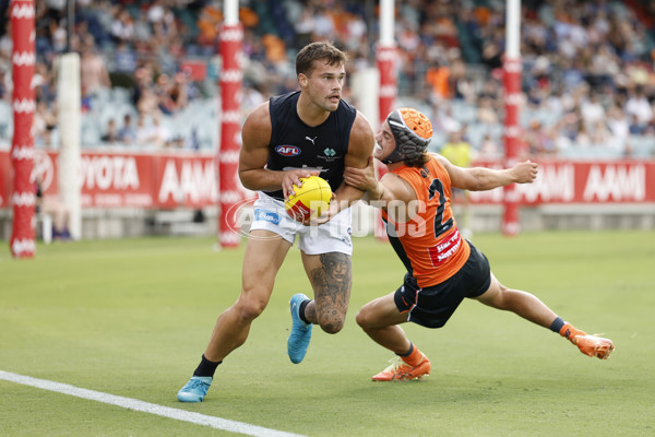 AFL 2025 AAMI Community Series - GWS v Carlton - A-57615292