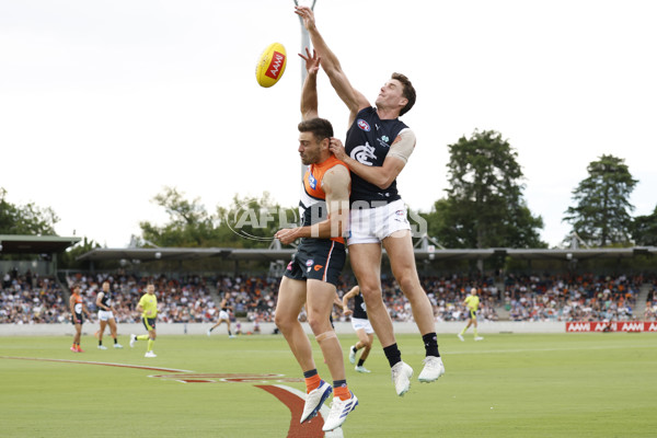 AFL 2025 AAMI Community Series - GWS v Carlton - A-57615299