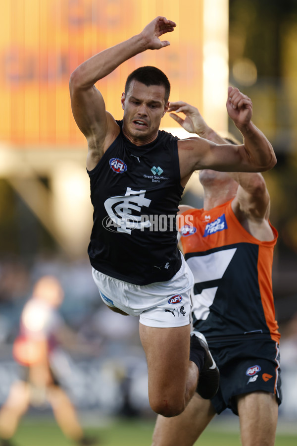 AFL 2025 AAMI Community Series - GWS v Carlton - A-57615300