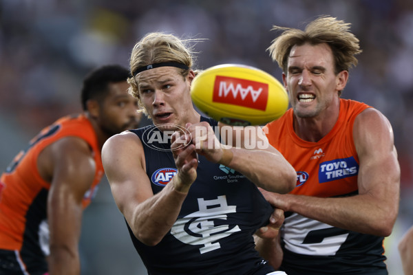 AFL 2025 AAMI Community Series - GWS v Carlton - A-57615312