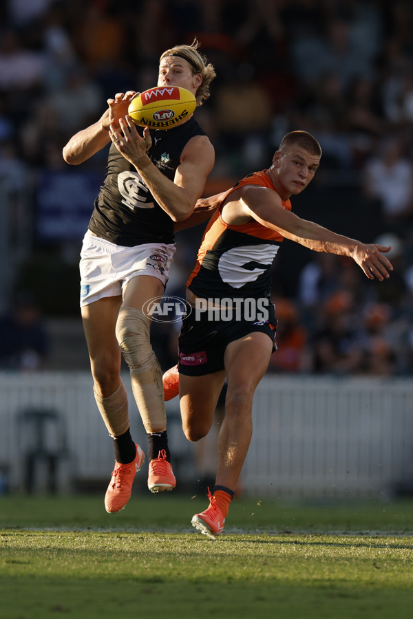 AFL 2025 AAMI Community Series - GWS v Carlton - A-57615345