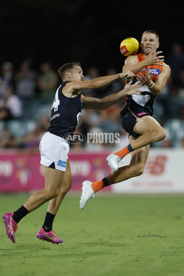 AFL 2025 AAMI Community Series - GWS v Carlton - A-57615347