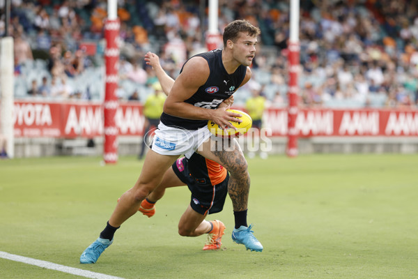 AFL 2025 AAMI Community Series - GWS v Carlton - A-57616266
