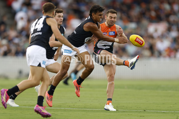 AFL 2025 AAMI Community Series - GWS v Carlton - A-57616269