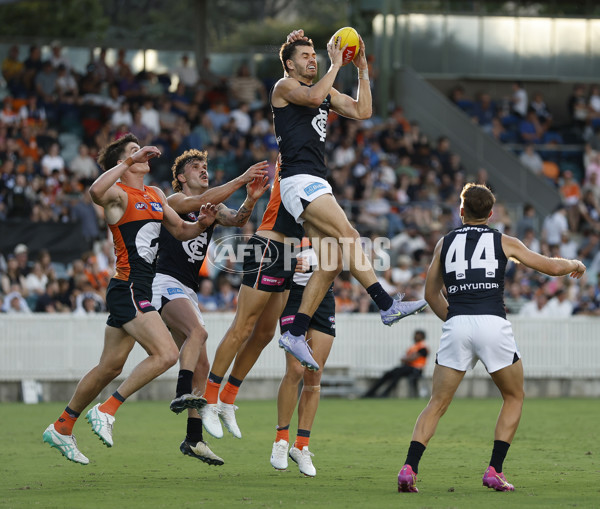 AFL 2025 AAMI Community Series - GWS v Carlton - A-57616280
