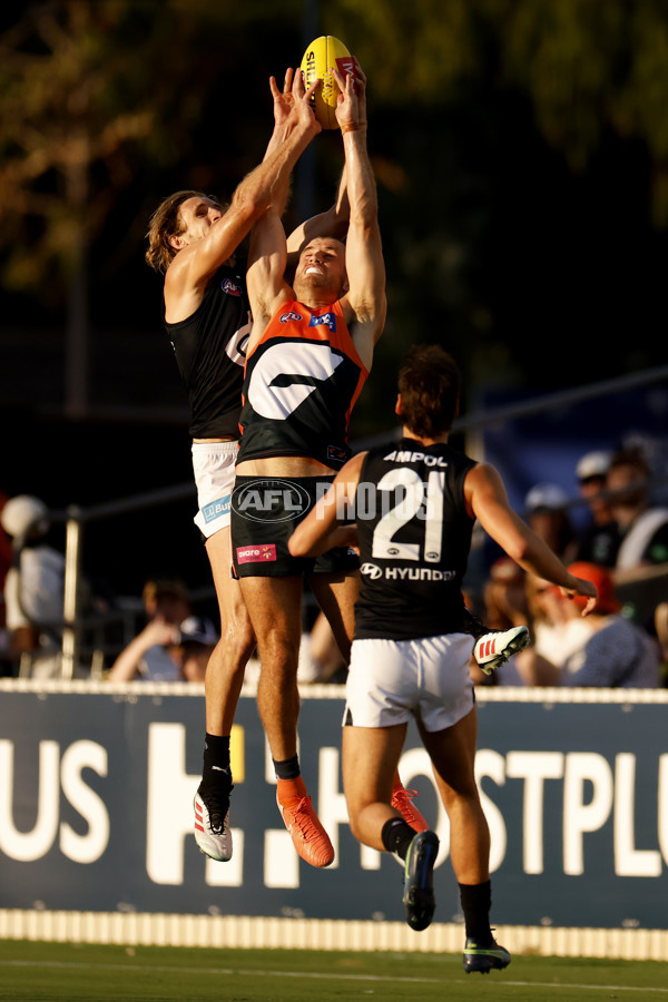 AFL 2025 AAMI Community Series - GWS v Carlton - A-57616282