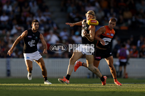 AFL 2025 AAMI Community Series - GWS v Carlton - A-57616283