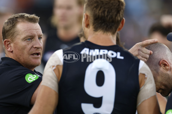 AFL 2025 AAMI Community Series - GWS v Carlton - A-57616289