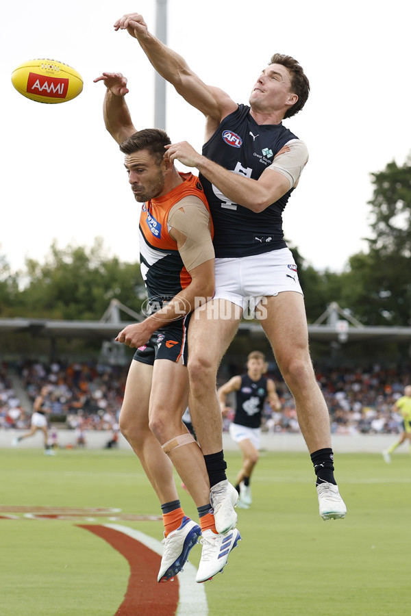 AFL 2025 AAMI Community Series - GWS v Carlton - A-57616291