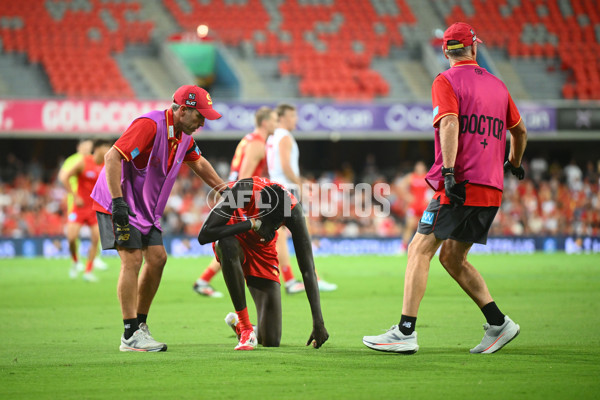 AFL 2025 AAMI Community Series - Gold Coast v Sydney - A-57616315