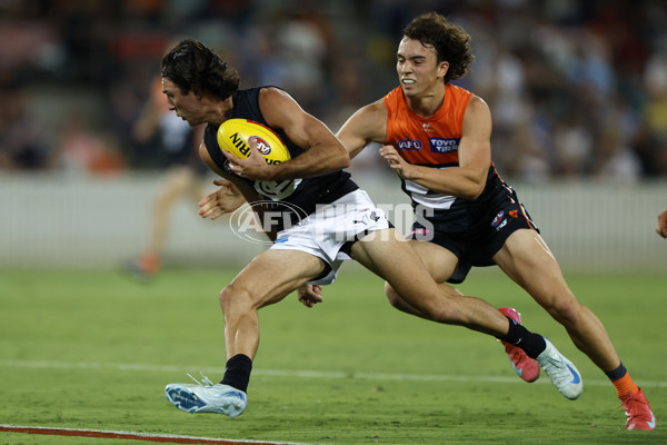 AFL 2025 AAMI Community Series - GWS v Carlton - A-57616333