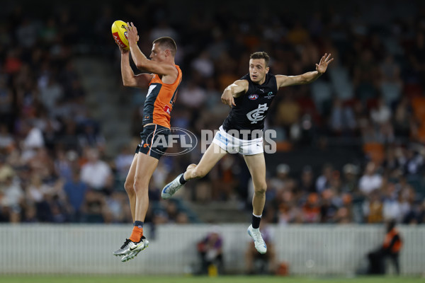 AFL 2025 AAMI Community Series - GWS v Carlton - A-57616337