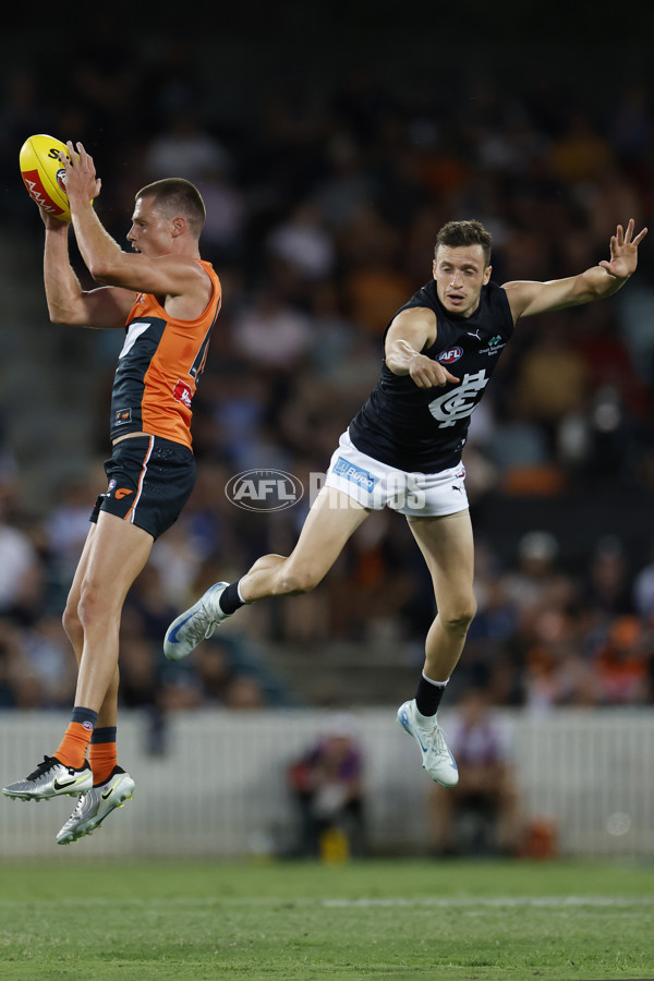 AFL 2025 AAMI Community Series - GWS v Carlton - A-57616339