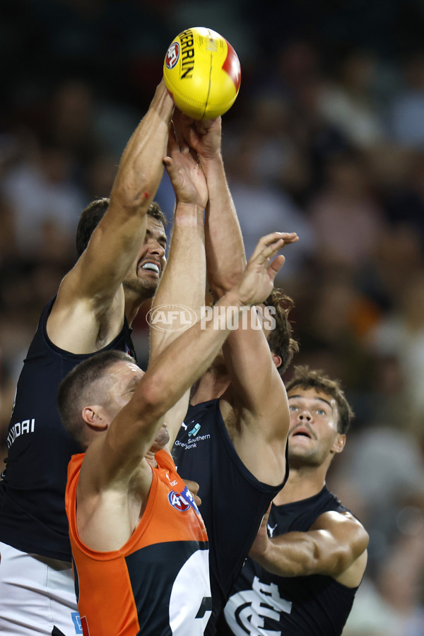 AFL 2025 AAMI Community Series - GWS v Carlton - A-57616341