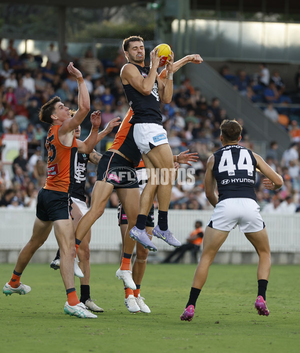 AFL 2025 AAMI Community Series - GWS v Carlton - A-57616358
