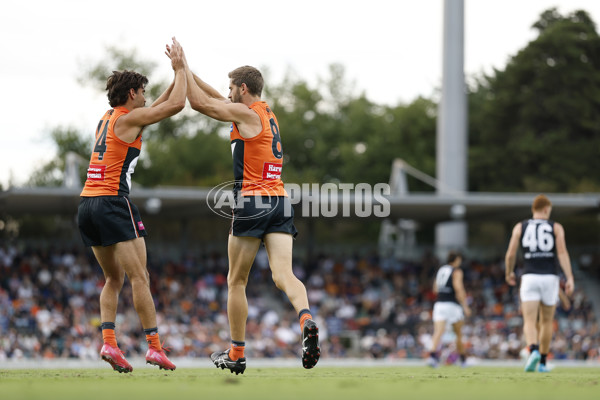 AFL 2025 AAMI Community Series - GWS v Carlton - A-57618784
