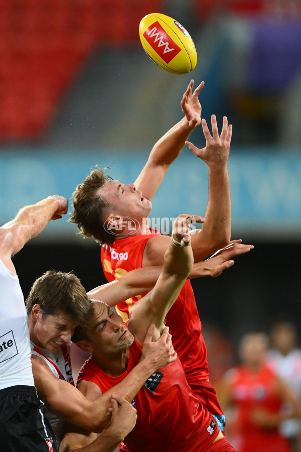 AFL 2025 AAMI Community Series - Gold Coast v Sydney - A-57618811